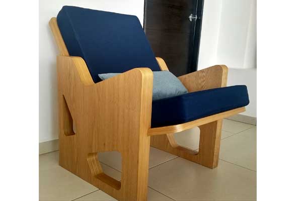 Sillón azul